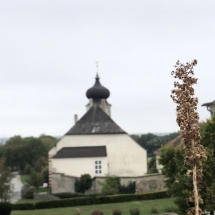Dawny kościół w Thallern.